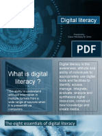 Digital Literacy: Prepared By: Grace Wendiejoy M. Grino