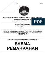 2021 Kelantan - MPSM KMK K1 Jawapan