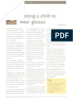 Getting a Child to Wear Glasses