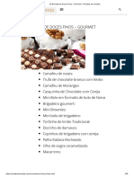 20 Receitas de Doces Finos – Gourmet – Receitas de Comidas