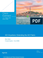 ACI Anywhere Extending The ACI Fabric - Max Ardica