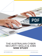 The Australian Cyber Security Skills & Jobs NSW Study: September 2020