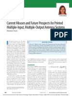 Current Misuses and Future Prospects For Printed Multiple-Input, Multiple-Output Antenna Systems