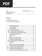 Protocolo de Observação Psicomotora POP-TT | PDF | Desenho