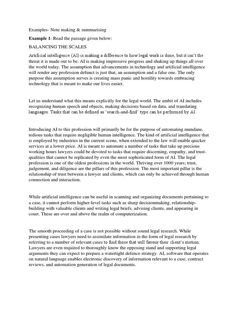 Example 1: Read The Passage Given Below | PDF | Compost | Artificial ...