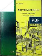 Arithmétique Cours Elementaire 1 Et 2 M. Delfaud & A. Millet 1930