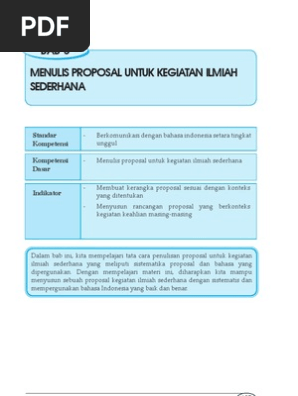 Sebutkan Sistematika Proposal Kegiatan Ilmiah Sederhana Sketsa