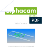 Alphacam 2018 R1 - WhatsNew