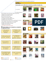 Actividad Ele Vocabulario Estaciones