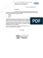 Docentes Comunicado #038 Entrega de Boletas