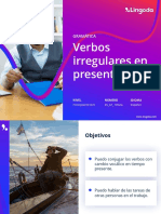 Verbos Irregulares en Presente: Gramática