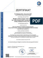 Certificado Astm B280 - Venc. Diciembre 2023