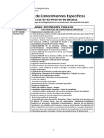 Defensoria Publica Examen Conocimientos Especificos Temario 2022