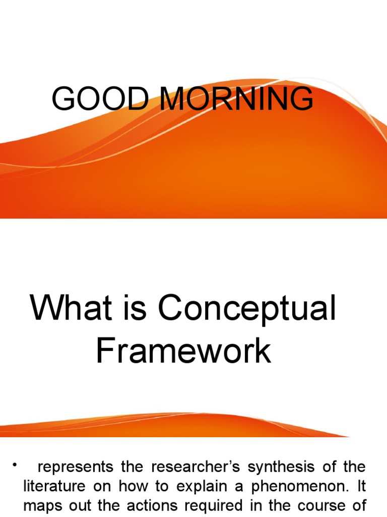 What Is Conceptual Framework | PDF | Sampling (Statistics) | Methodology