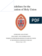 Diocese of Chicago's guidelines and liturgy