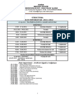 Structura An Univ 2021 2022