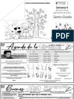 fichas de sexto grado ROSARIO CASTELLANOS  del 20 al 24 de septiembre de 2021