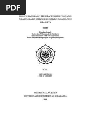 Tesis Magister Manajemen Pemasaran Reliability Engineering Research Methods