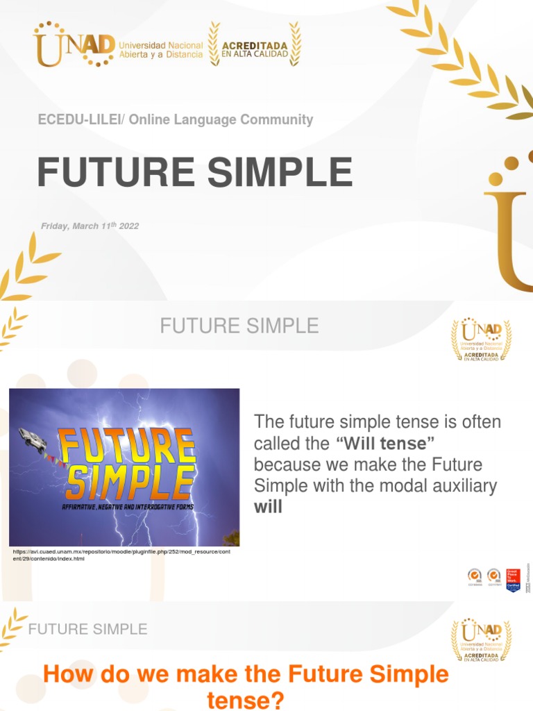 Understanding Future Simple Tense | PDF | Subject (Grammar) | Verb