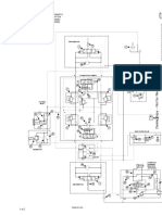 Hydraulic/Hydrostatic Schematic With SJC and High Flow Option S330 (S/N A02011001 - A02040000) (S/N A02111001 - A02140000)