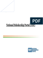 Presentation On NSP Issues Scholarships