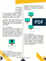 Database Architecture: IT 313 - Database Management System