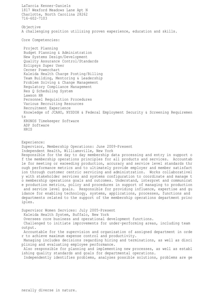 Kaleida Health Policy And Procedure Manual