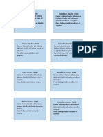 Crear y modificar elementos sistema gestión máquinas