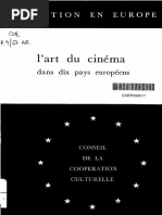 L'art Du Cinéma Dans 10 Pays Européens PDF