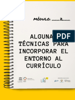 Técnicas participativas para incorporación del entorno al currículo (1)