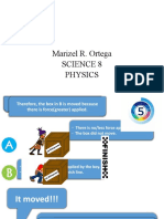 Marizel R. Ortega Science 8 Physics