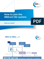Join the REDcert EU certification system