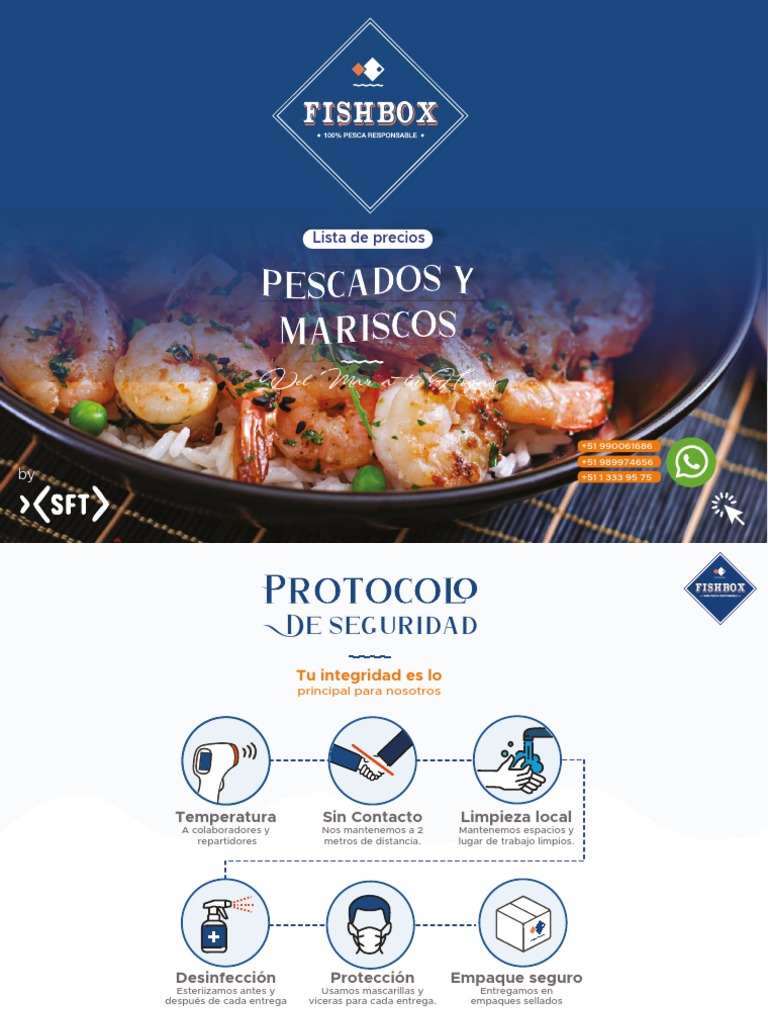 Catálogo Fishbox 2021-A | PDF | Mariscos | Alimentos