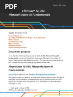 ESI Study Guide For Exam AI-900