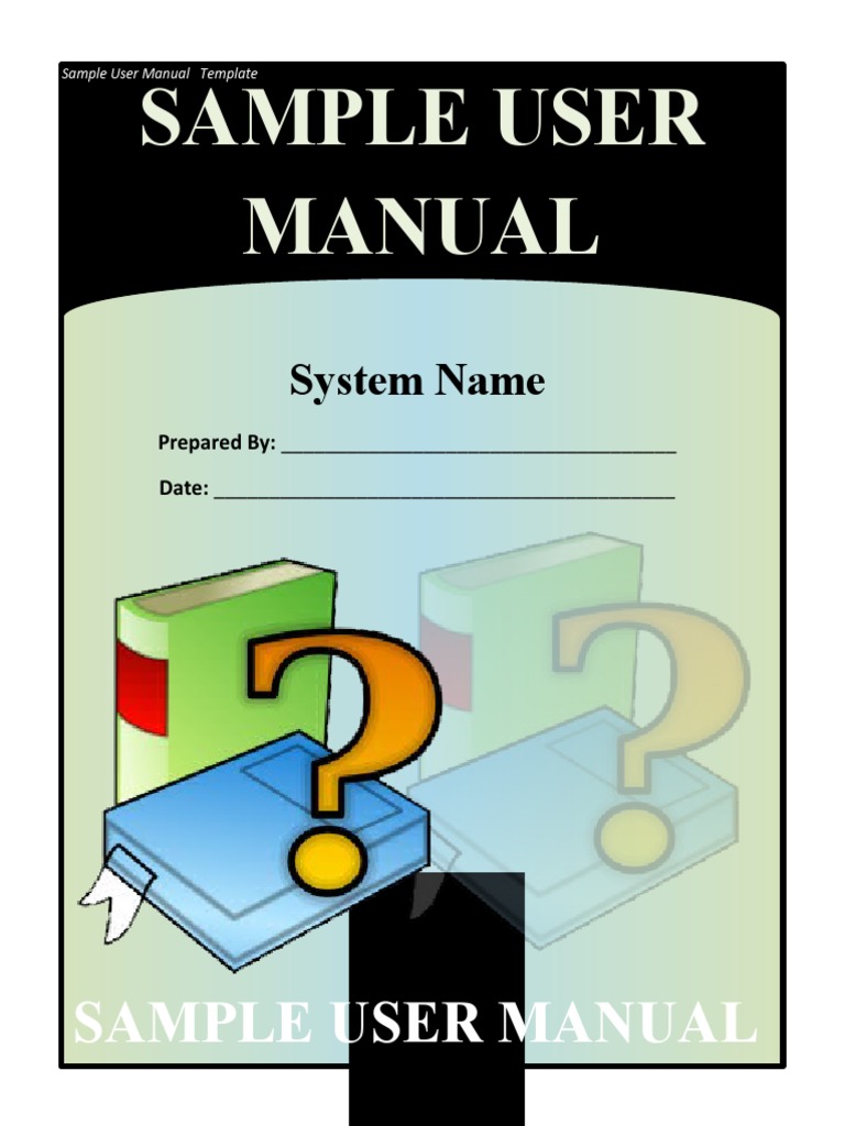 Instruction Manual Template 12-01 | PDF | Computing | Software Engineering