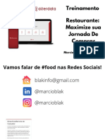 Treinamento Restaurante Jornada De Compras Marcio Blak  Agosto 2021 (Final)