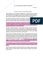 História e atualidade dos Direitos Humanos