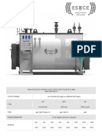 High pressure steam boiler efficiency and fuel options