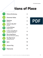 Prepositions of Place