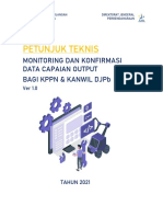 Petunjuk Teknis Monitoring Dan Konfirmasi Data Capaian Output_kppn Kanwil_ver1