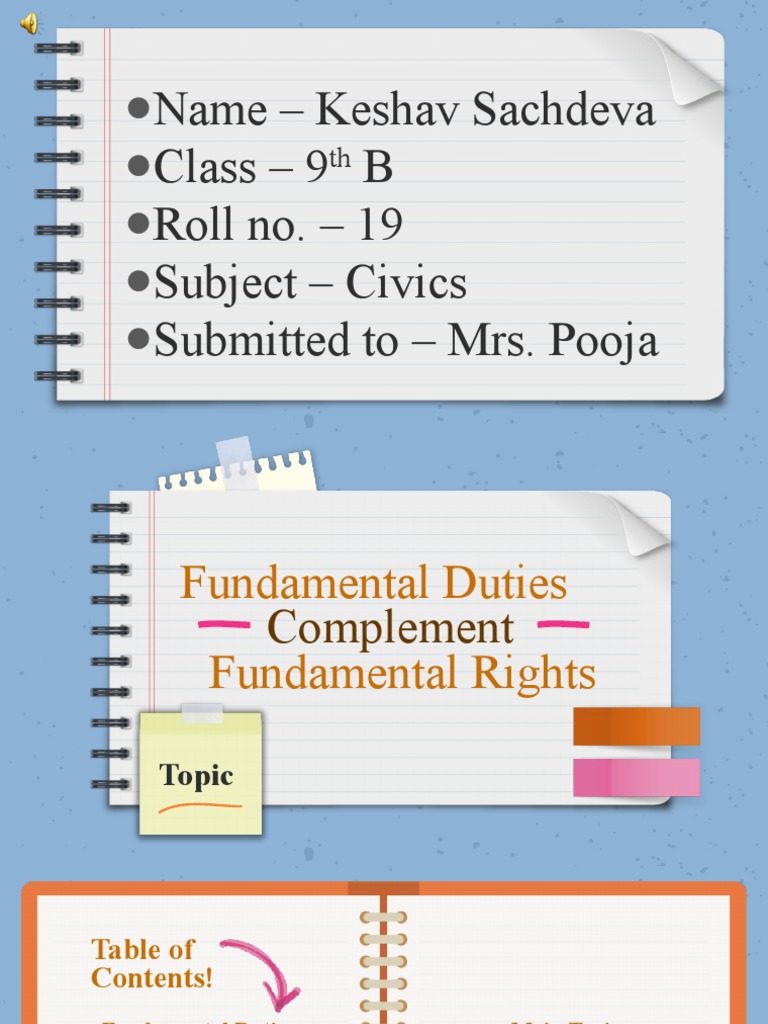 Fundamental Rights and Duties Overview | PDF | Rights | Social Science