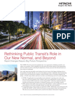 Rethinking Public Transits Role in Our New Normal Whitepaper