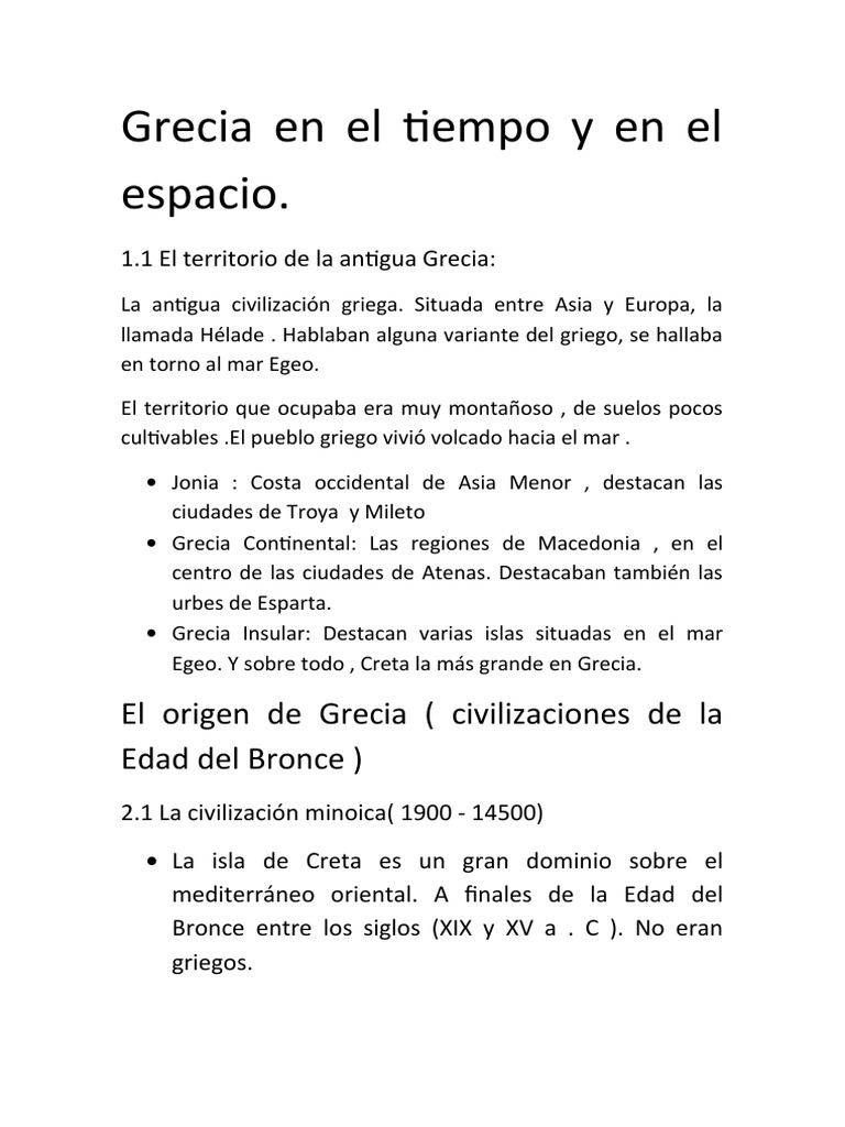 Historia de la Antigua Grecia | PDF | Antigua Grecia | Esparta