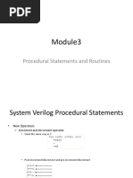 Systemverilog Notes