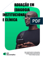 PDC - Pós-Graduação em Psicopedagogia Institucional e Clínica