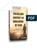Ebook Fulfilling Destiny As Demanded by God