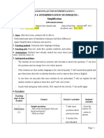 Unit 4: Interpretation Techniques: Simplification