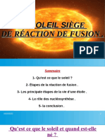 Le Soleil Si ÈGE de Réaction de Fusion