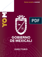 directorio GOBIERNO DE MEXICALI MARINA DEL PILAR 2019