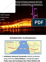 Tinjauan Umum Penggunaan Beton Prategang Pada Jembatan Suramadu